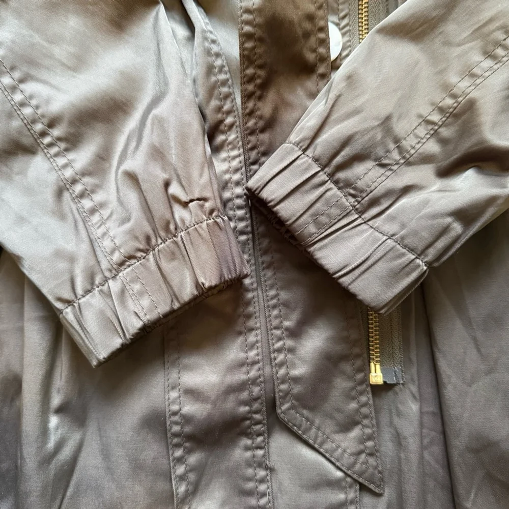 Elevenses Brown Trench Coat Size S Fall Minimalist Casual Chic Business - Picture 15 of 16